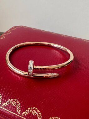 Cartier Nail Bracelet, Rose Gold